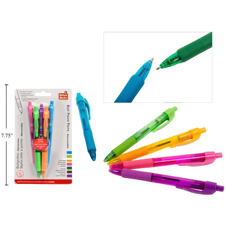 office works ballpoint pens7pc