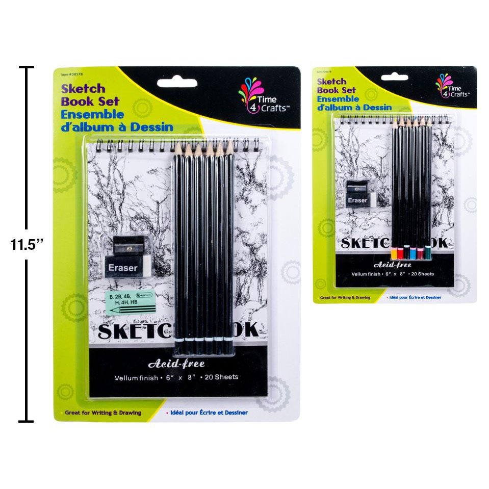 T4C SKETCH BOOK SET