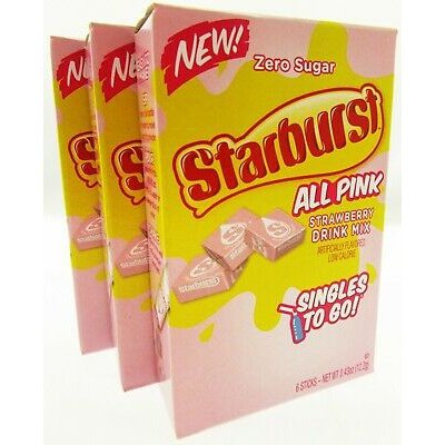 STARBURST ALL PINK DRINK MIX