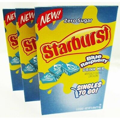 STARBURST SINGLES-BLU RSPBRY