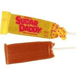 SUGAR DADDY CARAMEL POP 48G