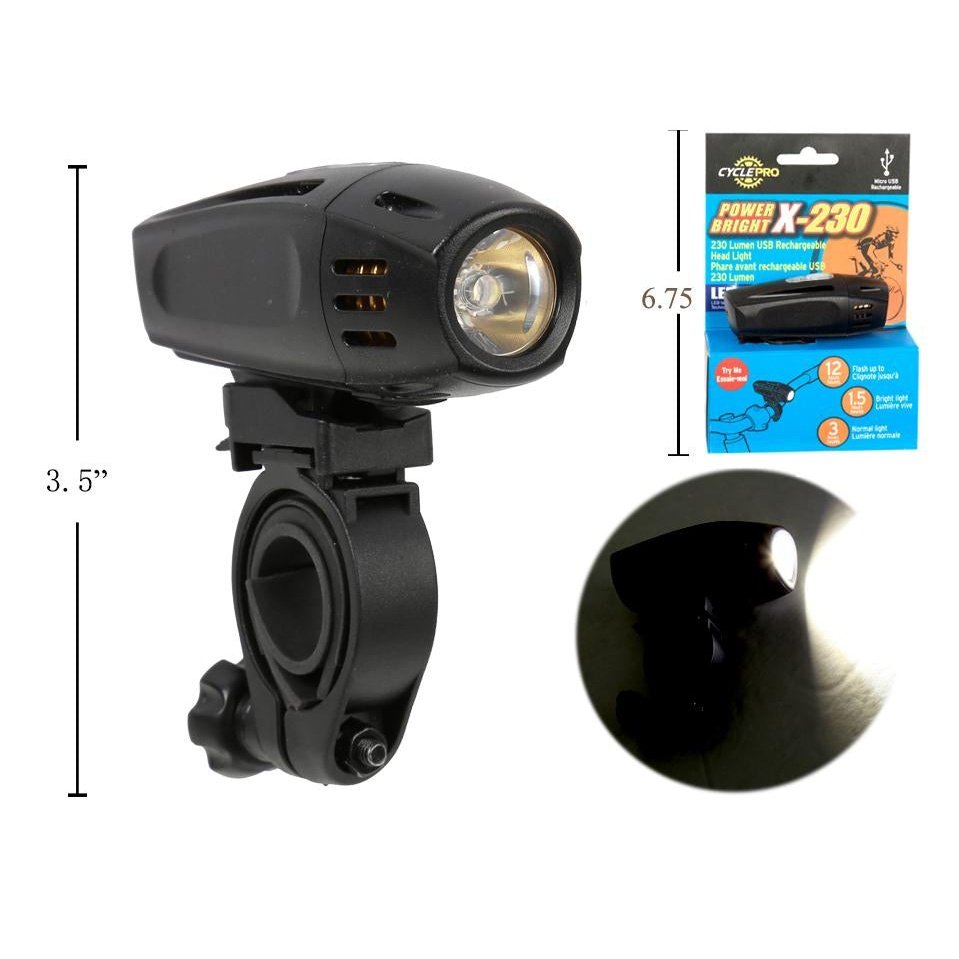CyclePro  Power Bright-230 USB