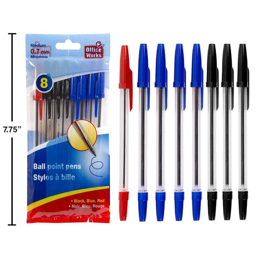 office works  0.7mm pens