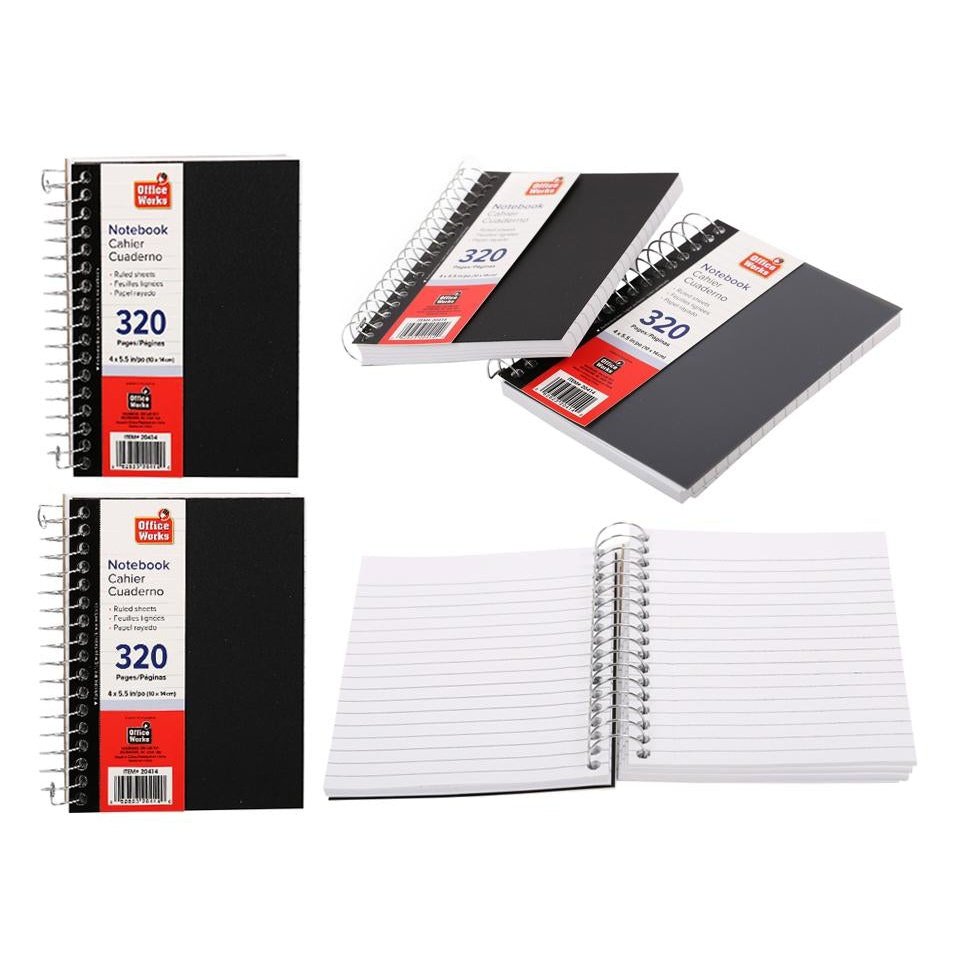 Office works notebook cahier