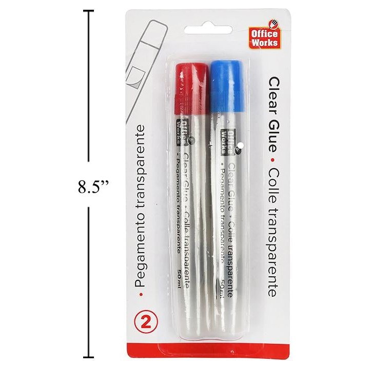 O.WKs. 2-pc 50ml Clear Glue,