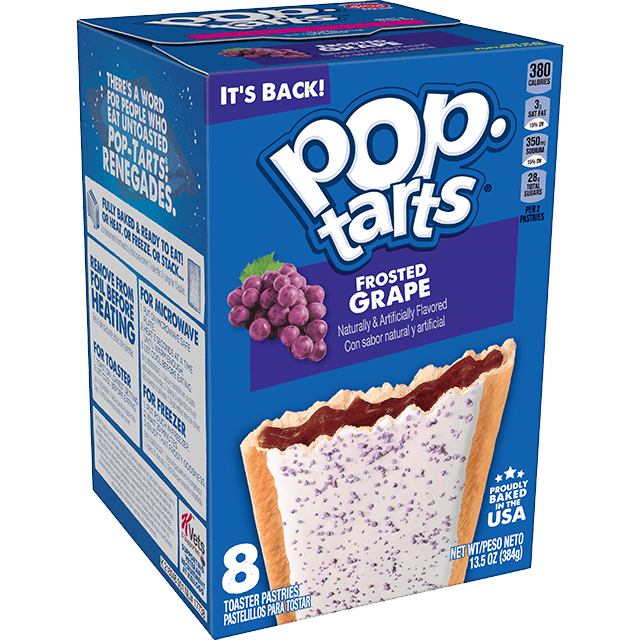 POP.TARTS FROSTED GRAPE