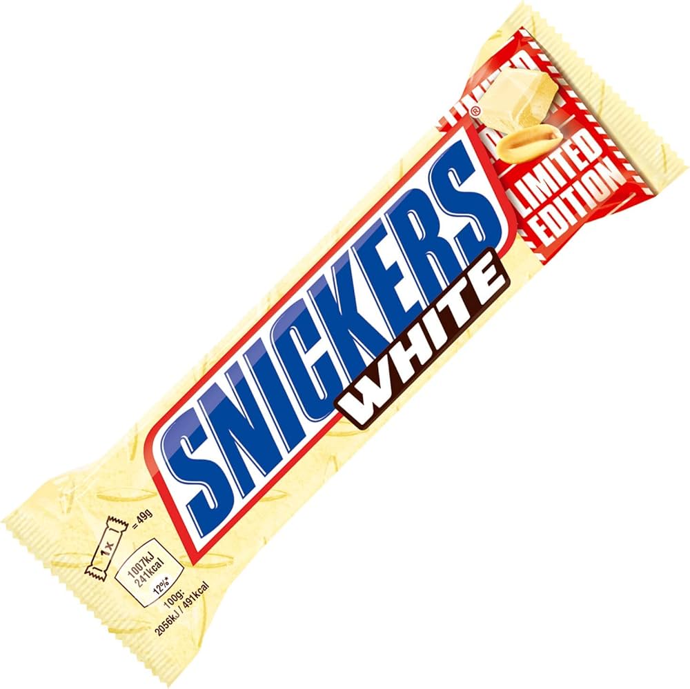 SNICKERS WHITE KS 2.84OZ