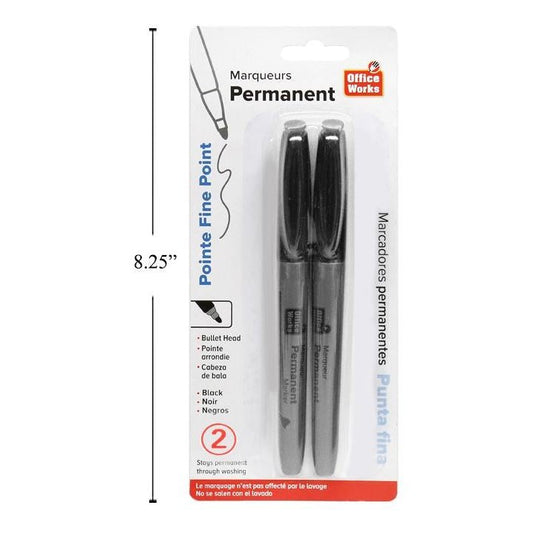permanent markers x2