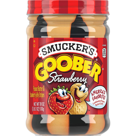 SMUCKERS GOOBER STRAWBERRY510g
