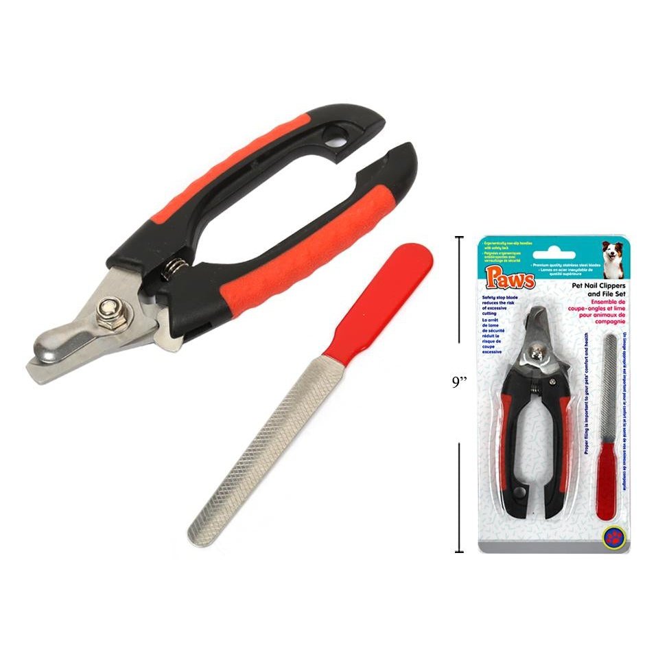 Pet Nail Clippers and File Set