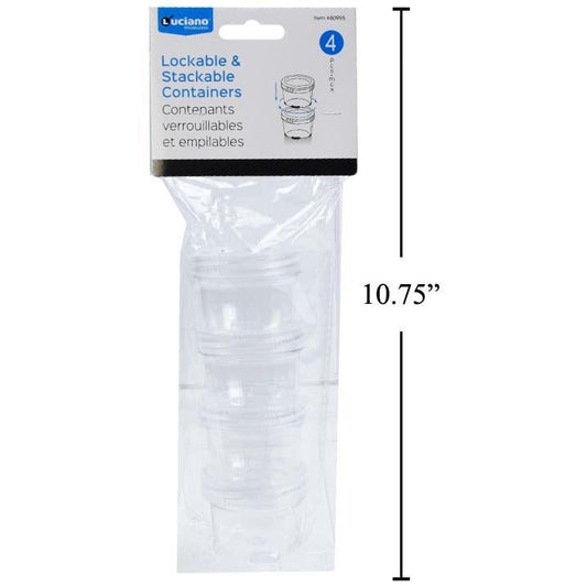 LUCIANO LOCK&STACK 4PK