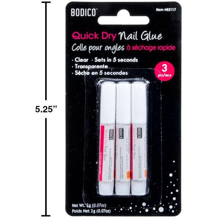 Bodico 3-pc Nail Glue, Tube 2