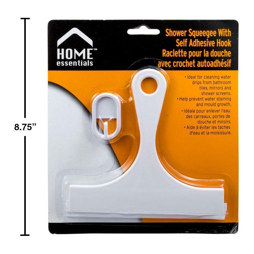 H.E.  Pl. Shower Squeegee w/