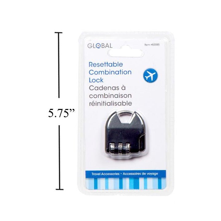 Global Combination Lock clam