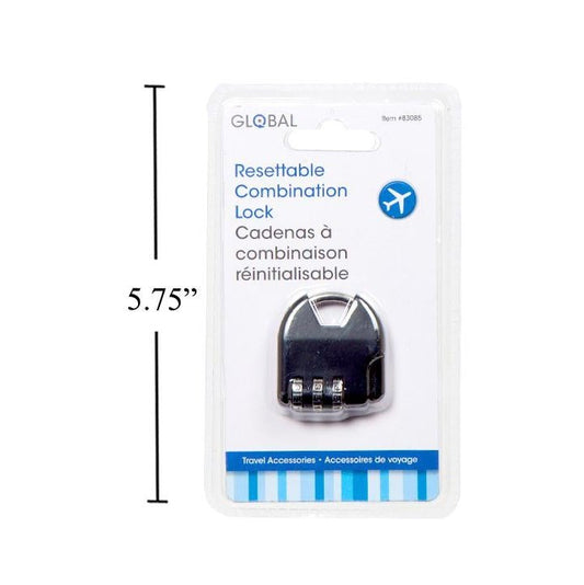 Global Combination Lock clam