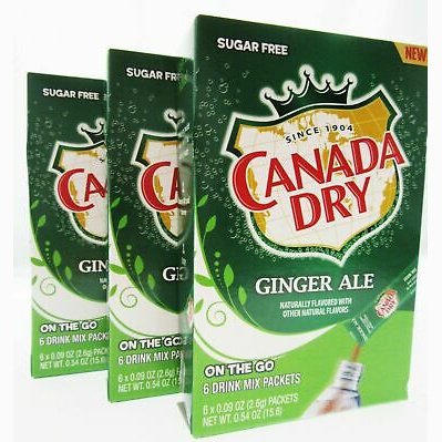 CD GINGER ALE DRINK MIX