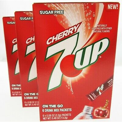 CHERRY 7UP 6 X 0.08 OZ
